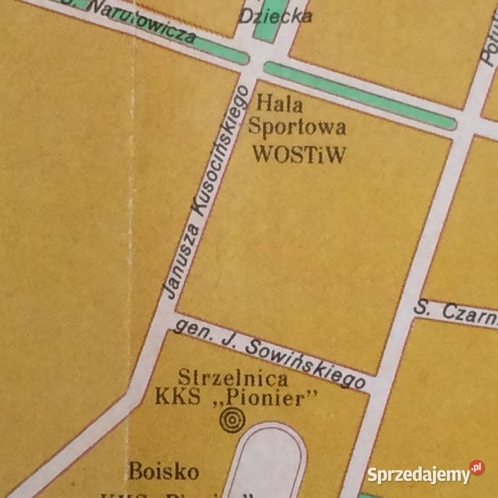 3384 Plan Szczecina Centrum Antyki, Sztuka, Kolekcje Szczecin sprzedam