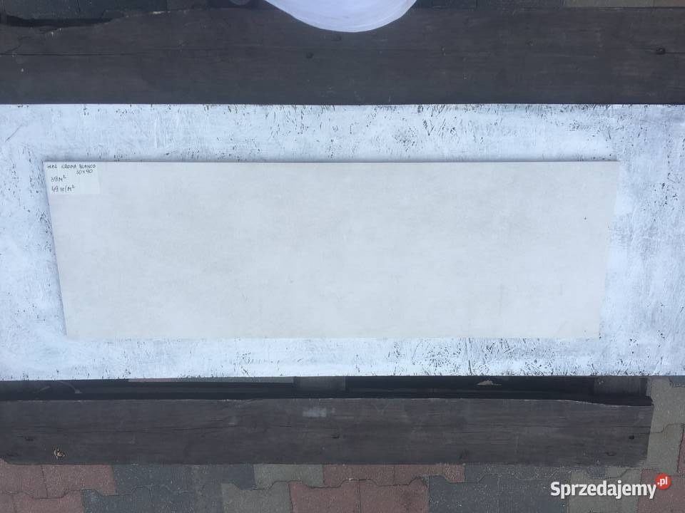 Glazura płytka ścienna kroma blanco 298x898 rett Reguły