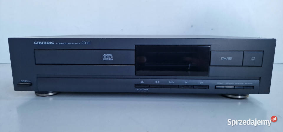 Grundig CD101 kompaktowy odtwarzacz CD player Odtwarzacze CD i MD Międzychód