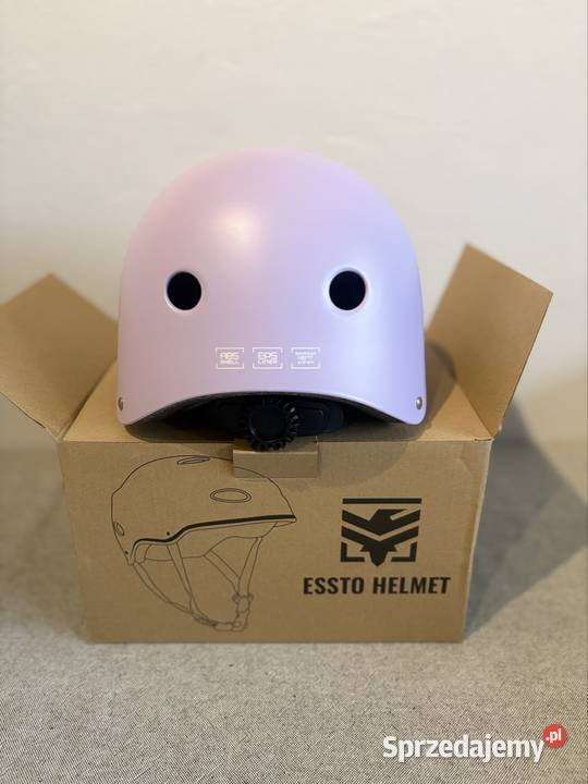 Kask Raven Essto fioletowy S5255 Świeradów-Zdrój