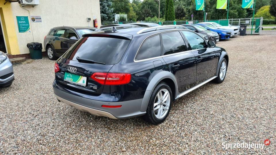 Audi A4 Allroad 30 TDI ksenon skóry panorama B8 światła przeciwmgielne Zieleniewo sprzedam
