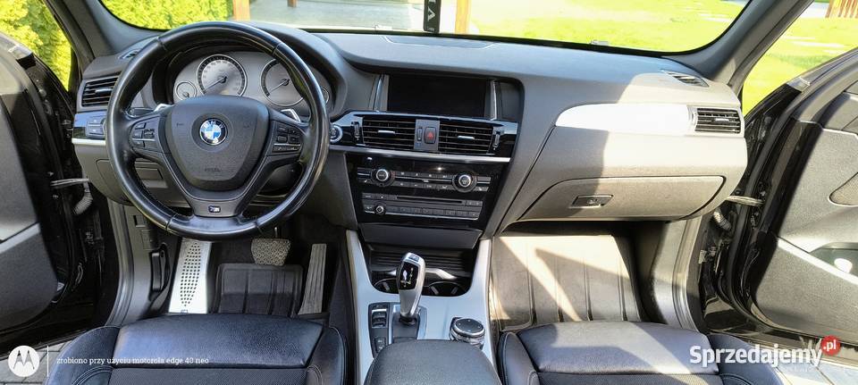 BMW X3 xDrive20d M Sport Rok produkcji 2015 łódzkie