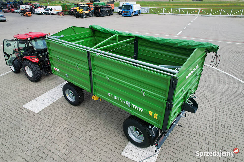 Przyczepa PRONAR T680 tzw 14 burty 800800 NOWA Rząśno