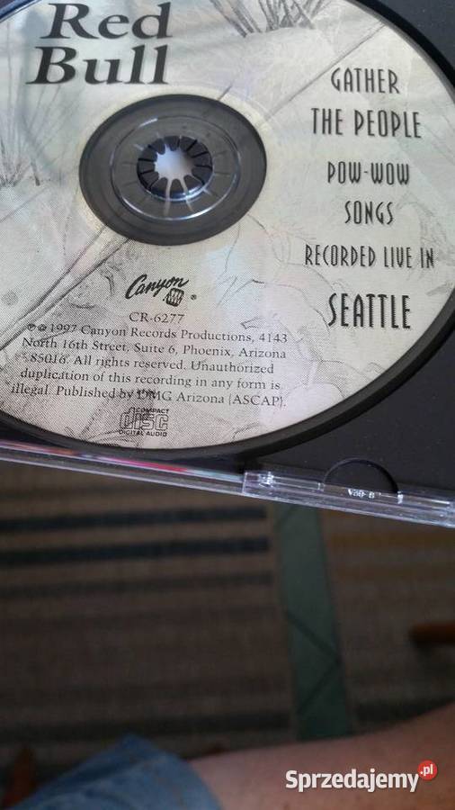 Red Bull GATHER THE PEOPLE POWWOW SONGS 1997 Puławy