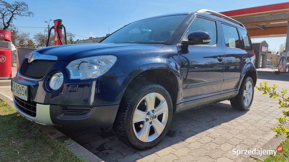 Skoda Yeti 2011 benzyna 12 krajowy granatowy Częstochowa