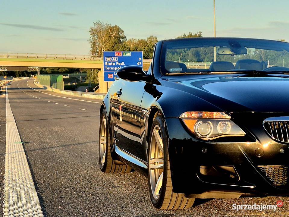 BMW M6 V10 E64 507 kabriolet automatyczna mazowieckie Siedlce