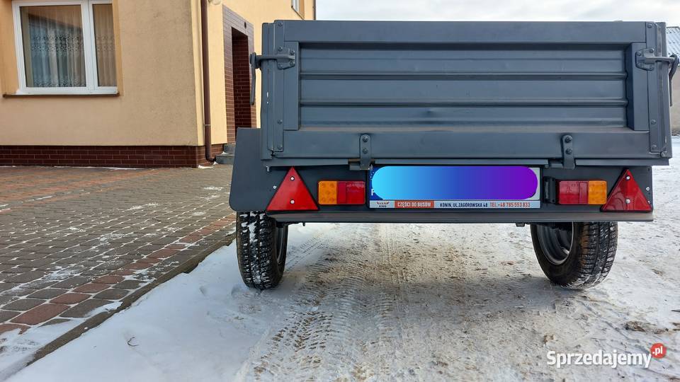 Przyczepka dmc 600 wyremontowana Konin