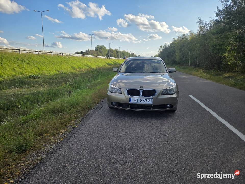 BMW E60 podgrzewane fotele Małaszewicze Duże