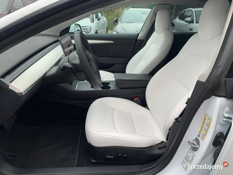 Tesla Model 3 Autopilot Kamery Białe Wnętrze Model 3 Tesla Baranowo sprzedam
