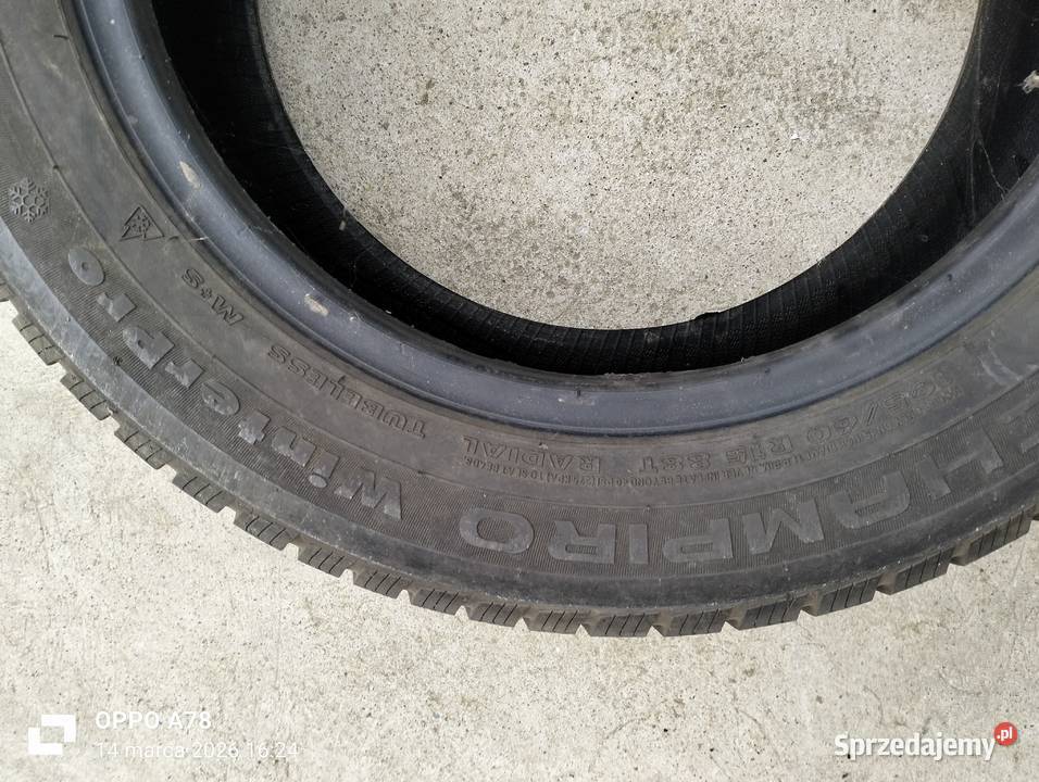 opony 195 60 R 15 zima Gryfino