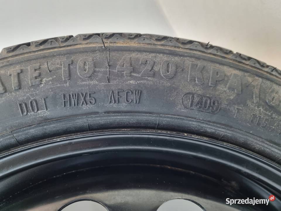 KOŁO ZAPASOWE DOJAZDOWE Opel Vectra C Astra H Rudka