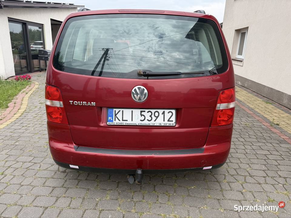 Volkswagen Touran 2005 16 benzyna gaz Rajec Szlachecki