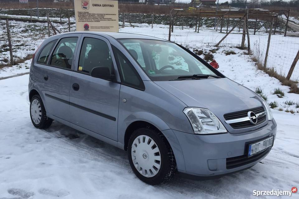 Opel Meriva A 16 Benzyna Klimatyzacja zachodniopomorskie Gryfino