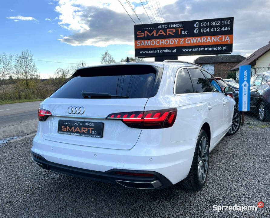 Audi A4 20 TFSI Full Led Bezwypadek Serwis FV 23 garażowany śląskie Rydułtowy