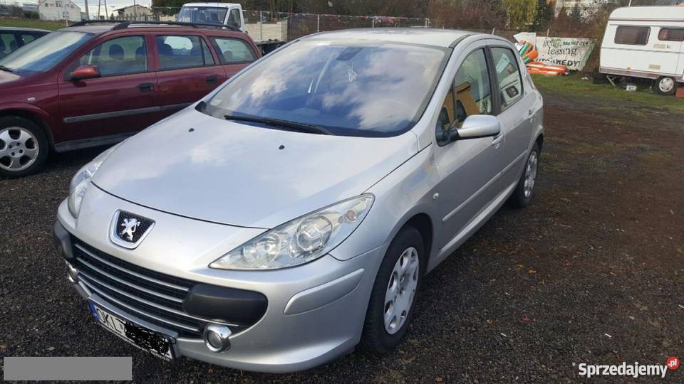 Peugeot 307 srebrny Kluczbork