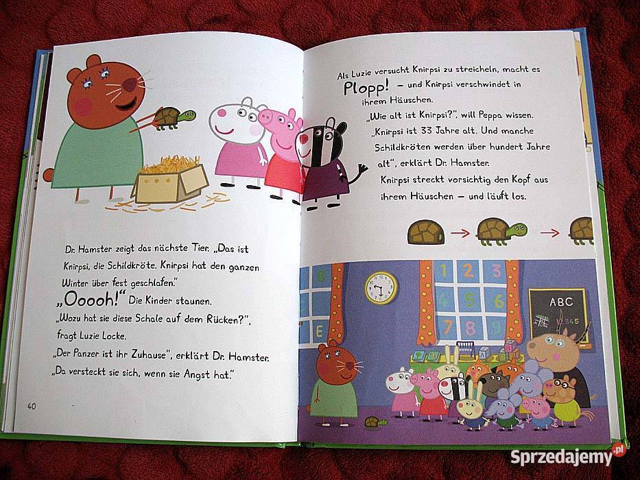 Mein Vorlesebuch Peppa Pig książka niemiecka Siedlce