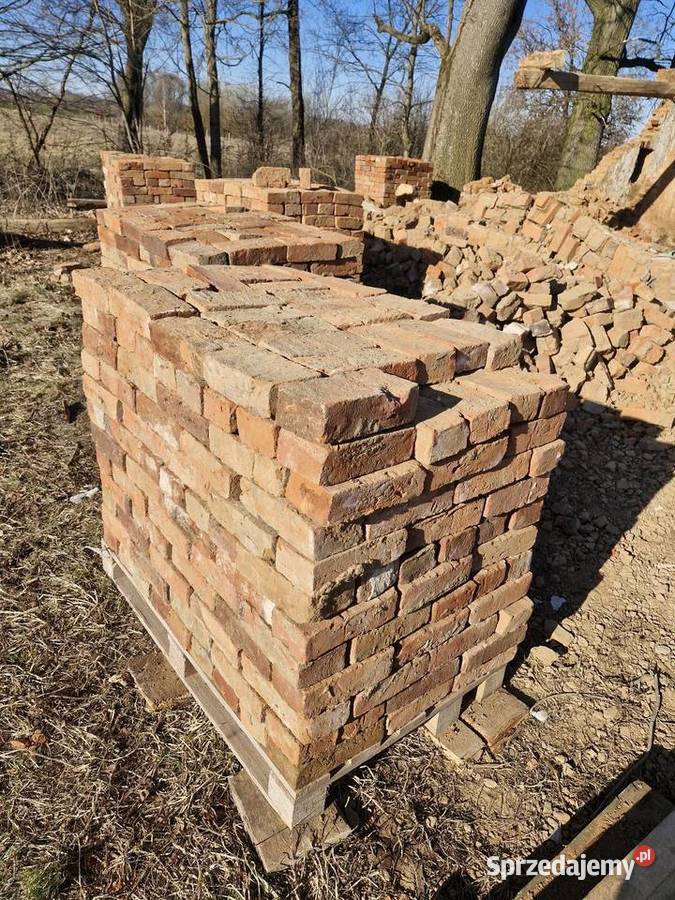 Cegła rozbiórkowa poniemiecka Dągi