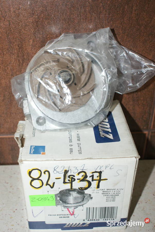 VKPC 82437 SKF POMPA WODY FIAT LANCIA Pompa Pozostałe Białobrzegi