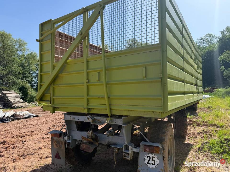 Przyczepa do Zielonek objętościowa Nowa Ruda sprzedam