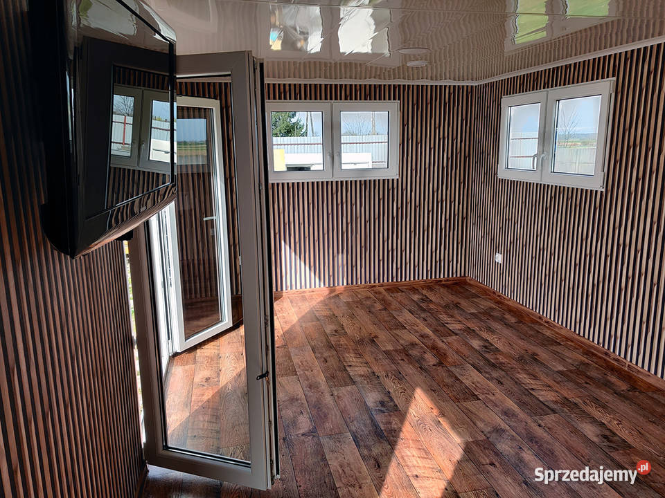 NOWY domek mobilny holenderski WYPOSAŻONY gotowy Domki drewniane Jarosław