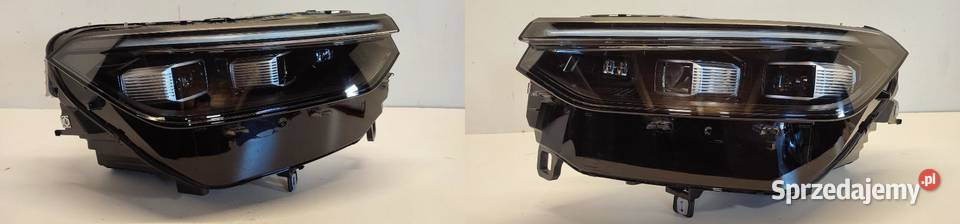 VW TAYRON LAMPY PRZÓD KOMPLET 2025 57M941035