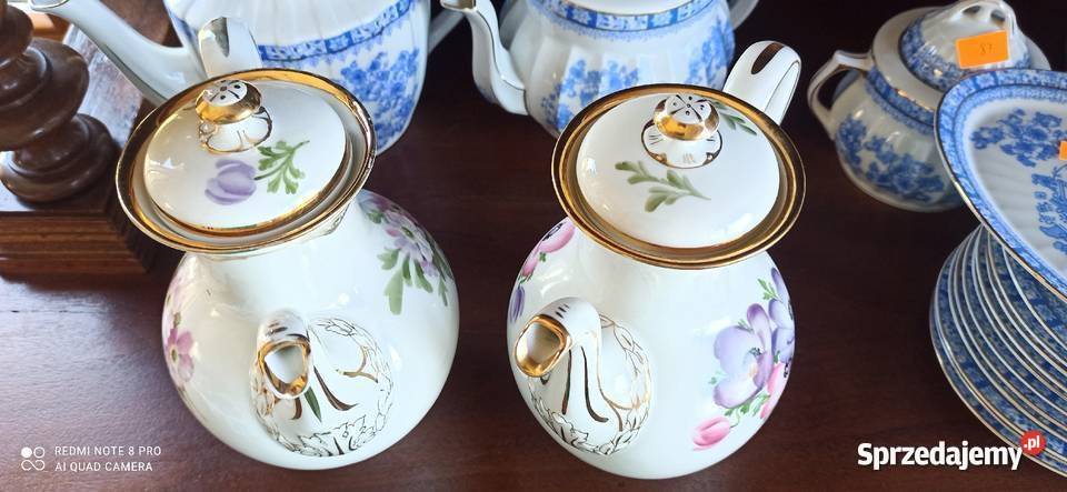 Dzbanek do czekoladyRosenthal Syg Selb Bavaria Porcelana i szkło