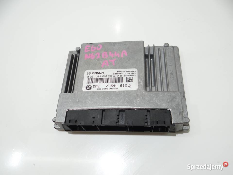 KOMPUTER STEROWNIK SILNIKA BMW E60 N62B44A Strzyżewice