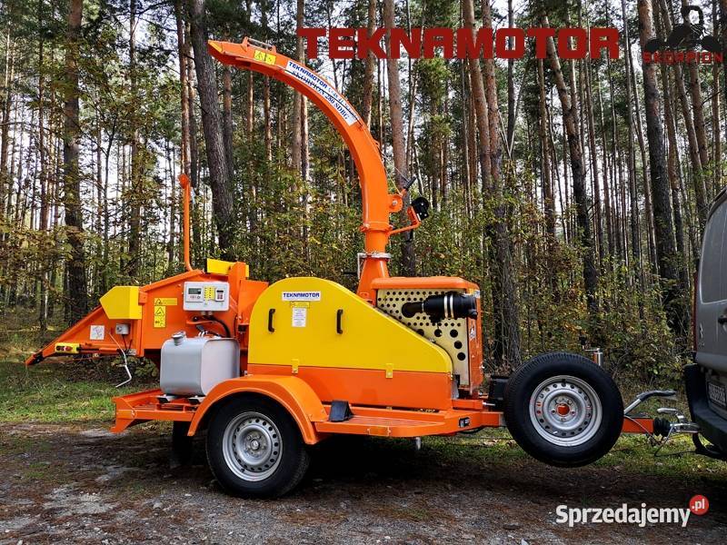TEKNAMOTOR mobilny rębak bębnowy Skorpion 280 Ostrowiec Świętokrzyski sprzedam