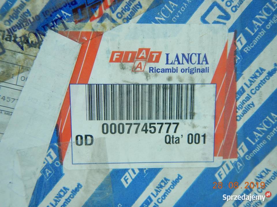 TARCZA SPRZĘGŁA FIAT BRAVO I 16 ORYGINAŁ ASO Sprzęgła i elementy