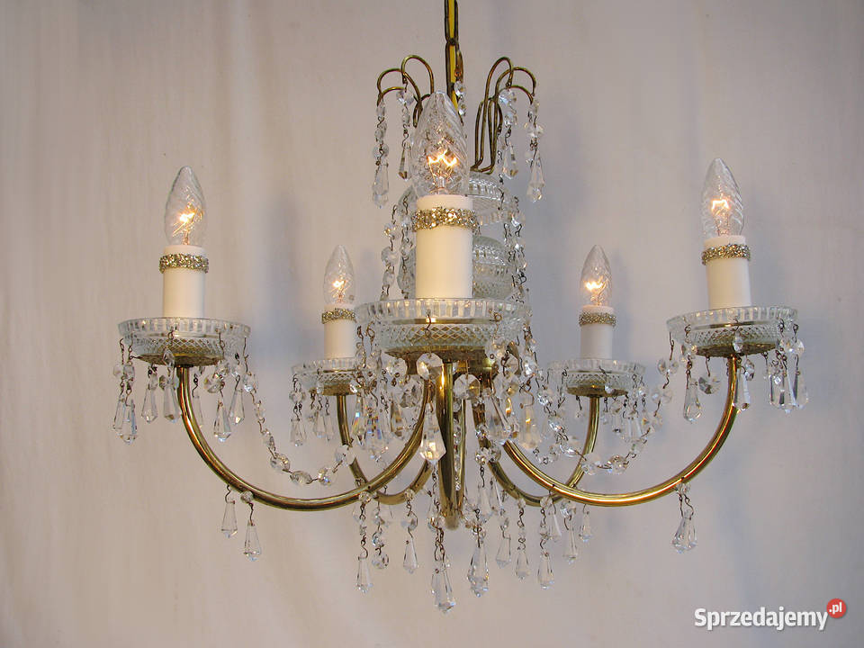 Lampa Żyrandol Glamour Szczecinek sprzedam