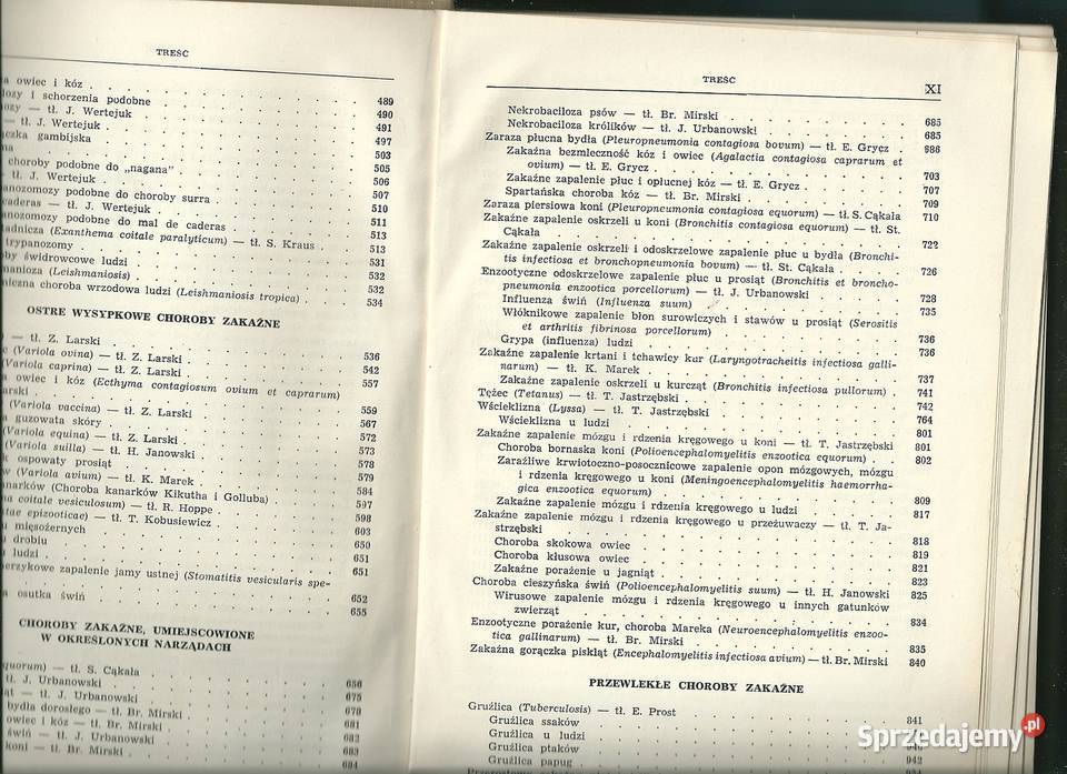 Szczegółowa patologia i terapia chorób zwierząt medycyna, nauki medyczne Łódź