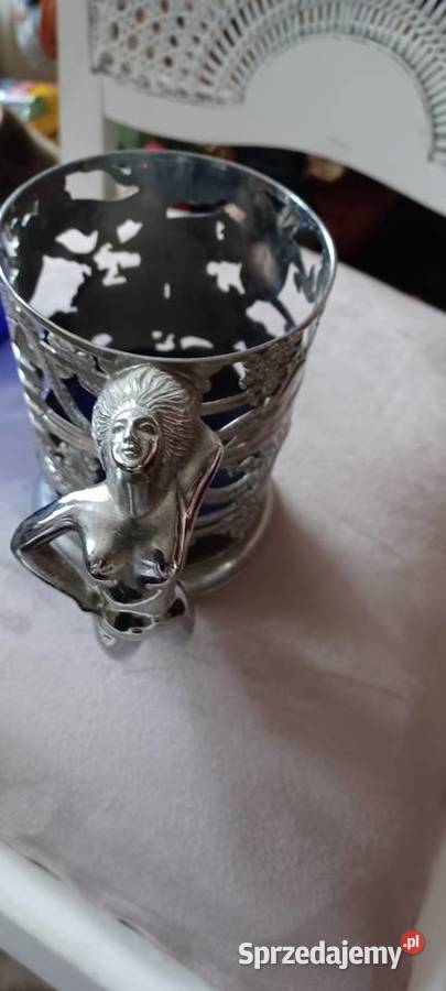 pozytywka kobaltowe szklo plastyczny koszyk z inny kolor Poznań