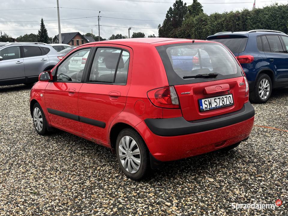 Hyundai Getz 2007r CD śląskie Paniówki
