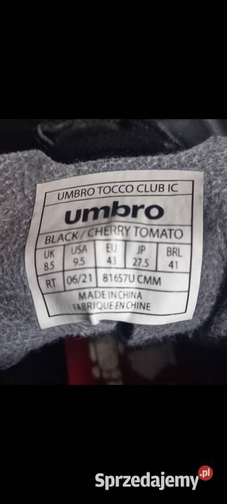 Buty sportowe Umbro 43 Turfy Halówki