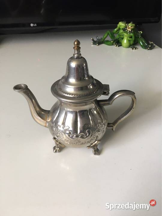 Marokański sygnowany czajniczek Skawina