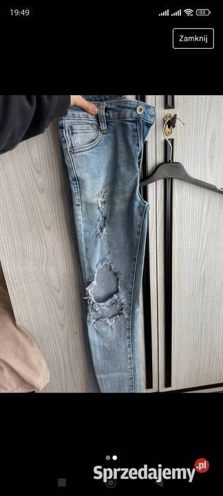 Jeansy z dziurami Radomsko