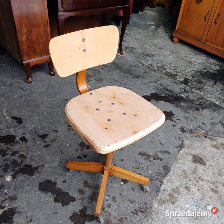 Industrialne Krzesło obrotowe do biurka Suchorzew sprzedam