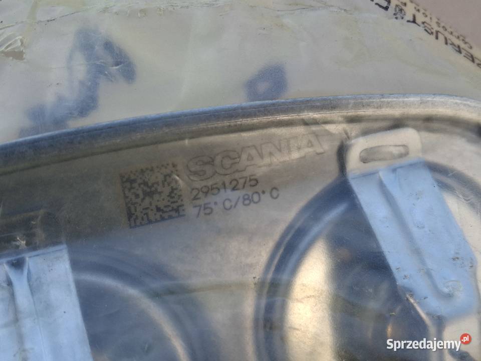 SCANIA P G R 1017 TERMOSTAT NOWY ORYGINAŁ 75 80 Bieleń sprzedam