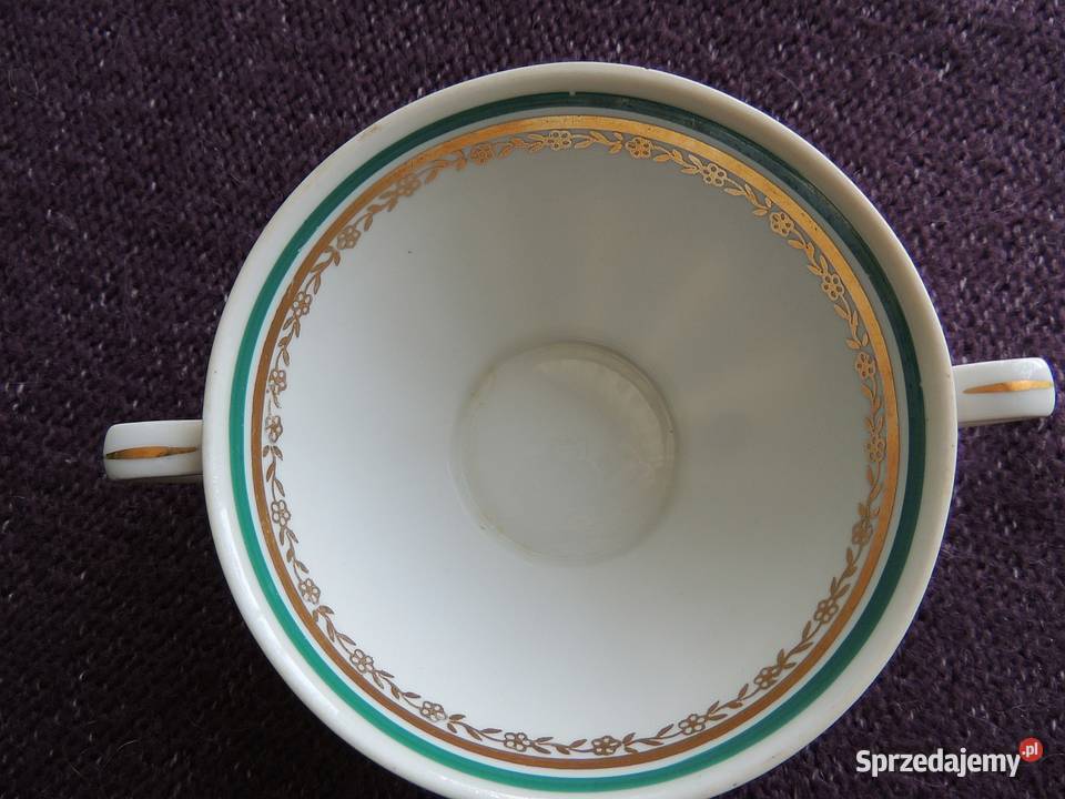 Stare porcelanowe bulionówki Bogucice 2