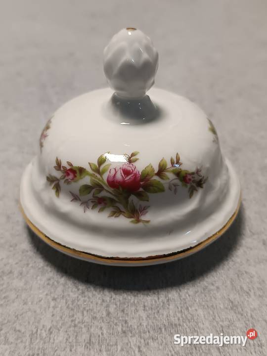 ROSENTHAL Sanssouci MosseRose Cukiernica Selb Jawor