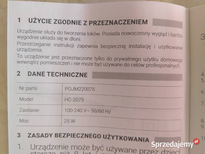 NAJTANIEJ Lokówka Ceramiczna Spiralna Ze Zabrze sprzedam