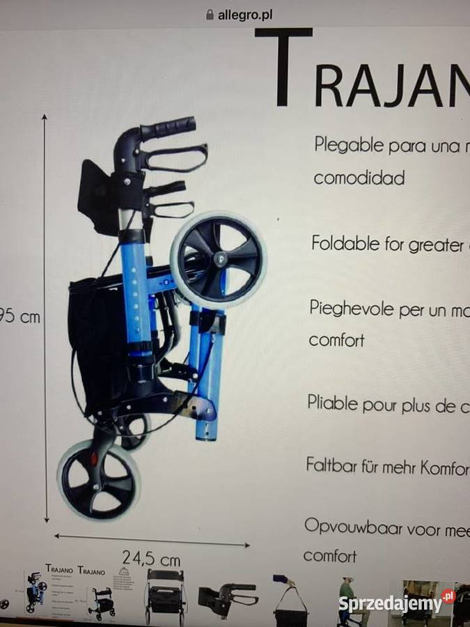 Wózek rehabilitacyjny sprzedam