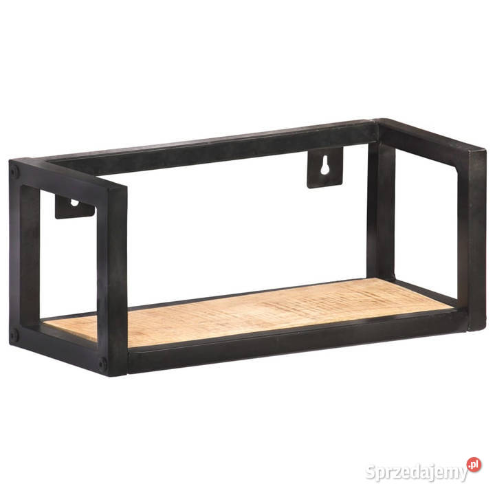 Półki ścienne 2 40 surowe drewno mango WM320667 Warszawa