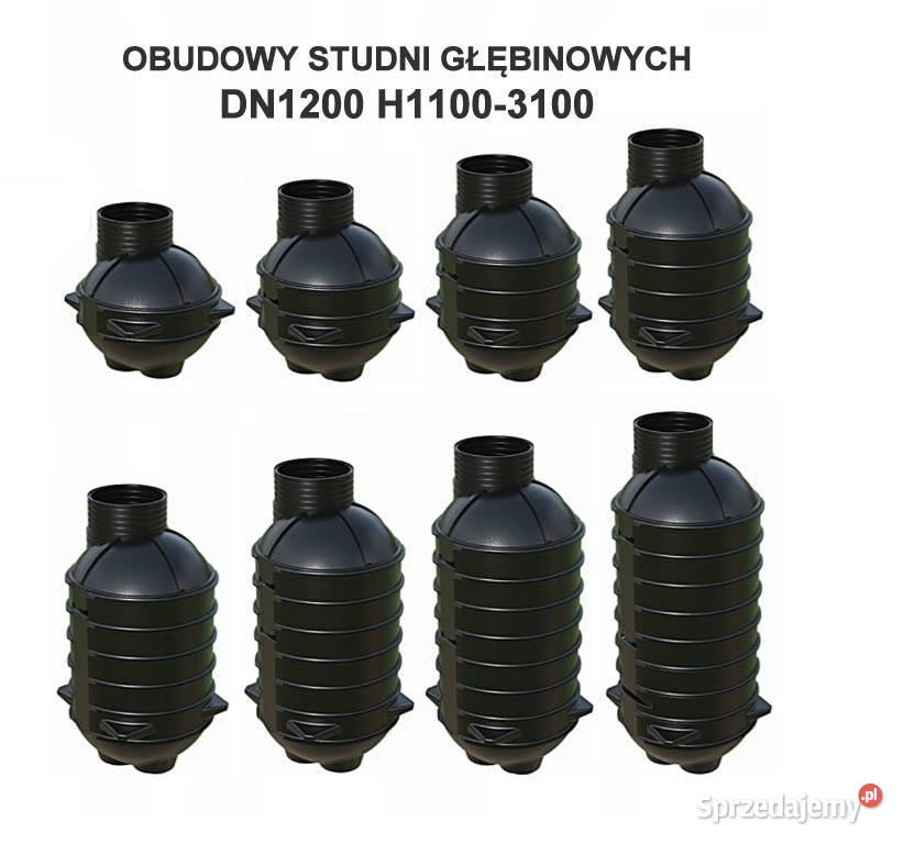 OBUDOWA STUDNI GŁĘBINOWEJ DN1200 H1350 Nawadnianie Wrocław