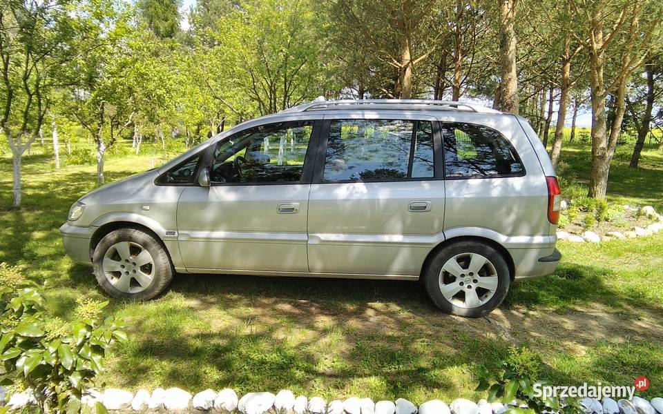 Opel Zafira warmińsko-mazurskie Wyszowate