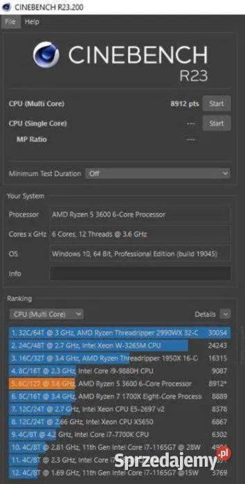 Komputer Gamingowy RTX 2060 Ryzen 5 3600 podkarpackie Tarnobrzeg