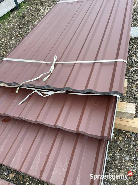 Blacha trapezowa T18 8017 mat 2 gat odcinki 2 Lublin