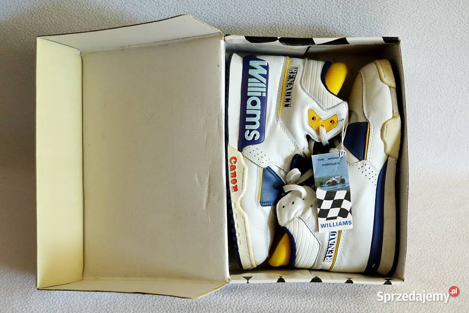 Kolekcjonerskie buty Canon Williams Renault sprzedam