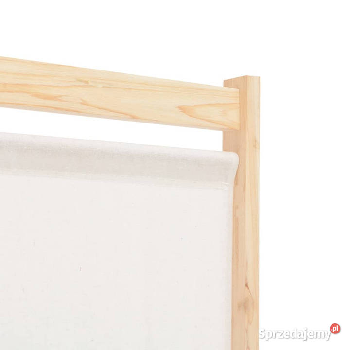 Parawan 4panelowy kremowy 160x170x4 tkanina Warszawa