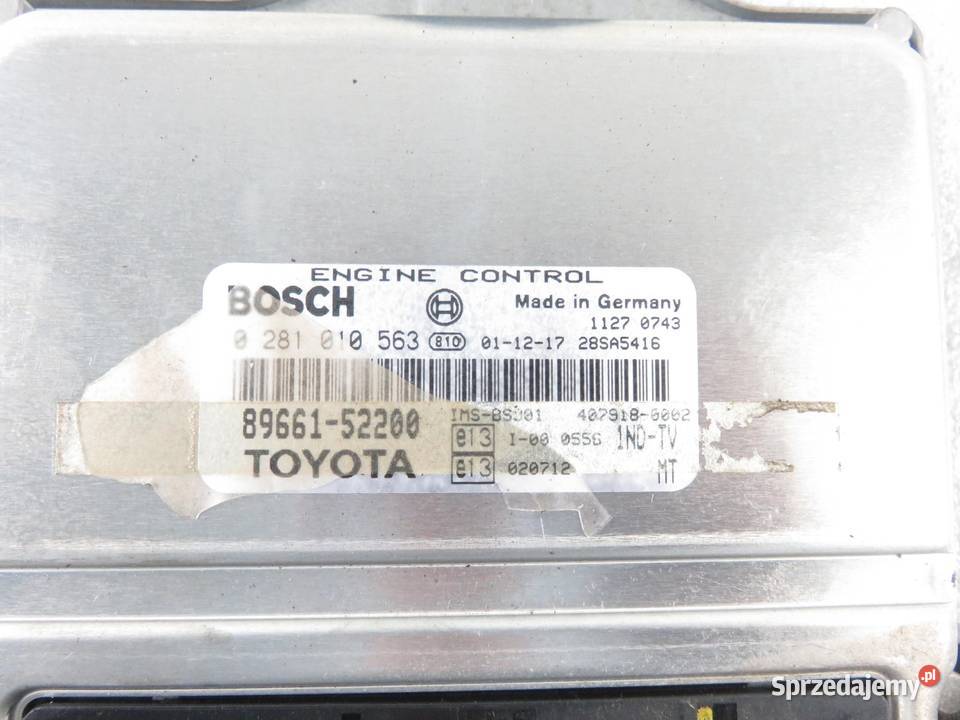 STEROWNIK TOYOTA YARIS 14 D4D 8966052270 małopolskie
